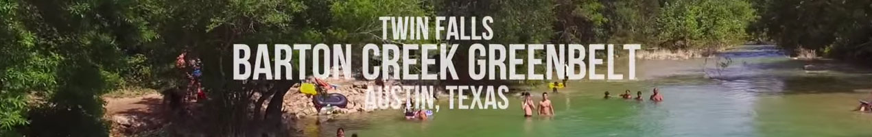 Twin Falls Barton Creek Austin Texas
