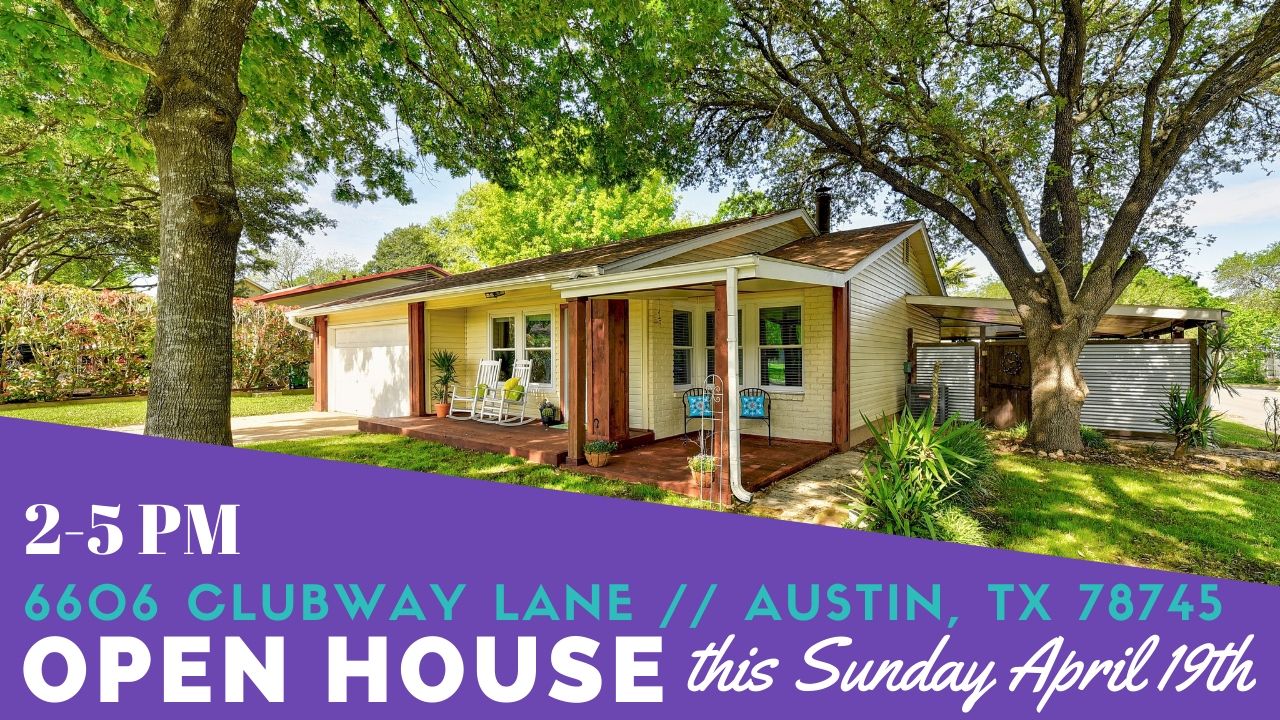 South Austin Home for Sale 6606 Clubway Lane Austin Texas 78745